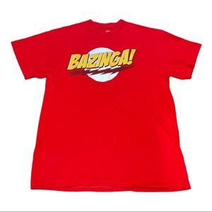 THE BIG BANG THEORY 2012 BAZINGA! SHIRT